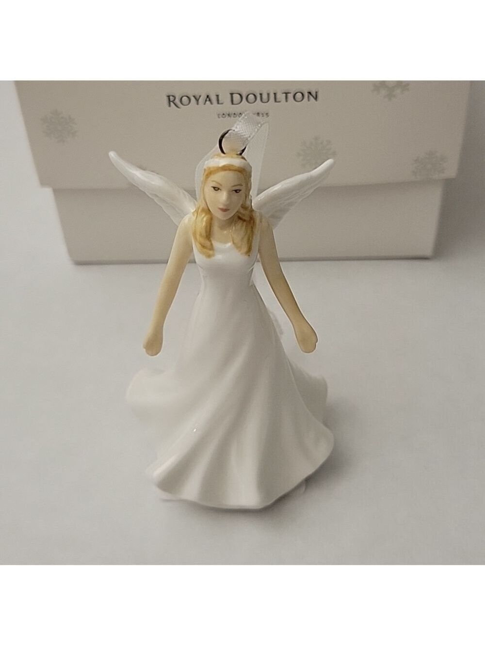 NIB Royal Doulton Christmas Angel Ornament "Hallelujah"